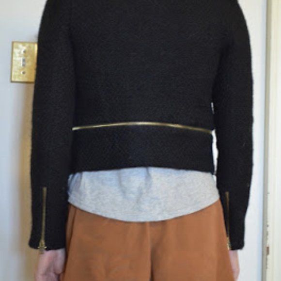 Cropped knit jacket - Picture 3 of 5